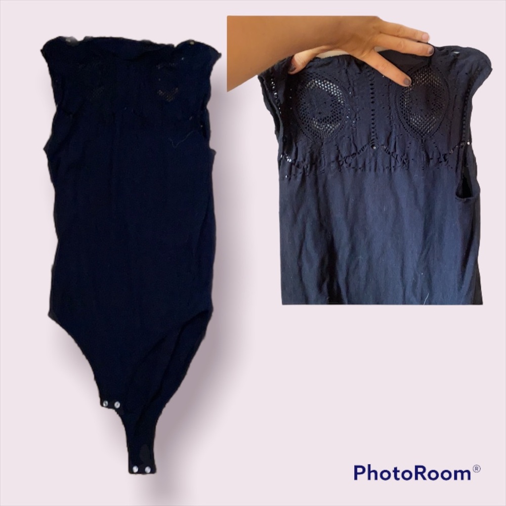 😍BOGO La Senza Cut Out Nylon Bodysuit
